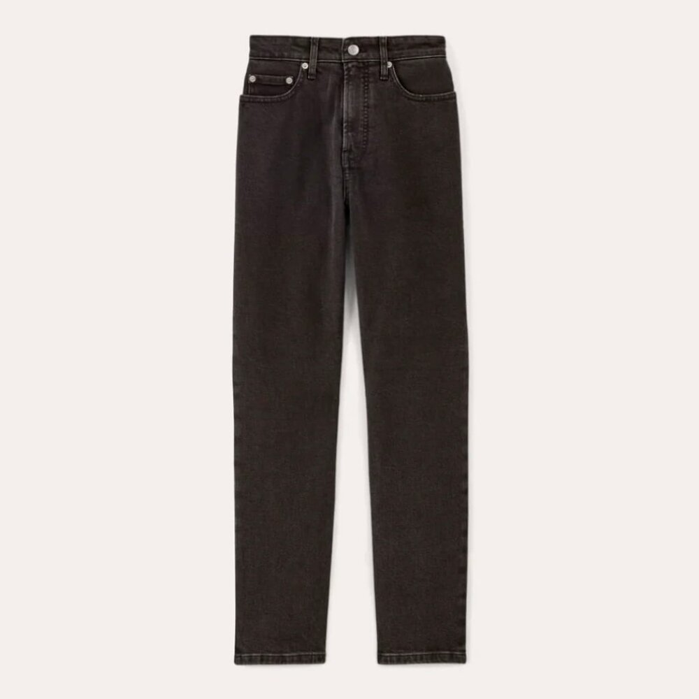 Everlane The Cheeky Hourglass Jean (26.5" Inseam) - Coal 30